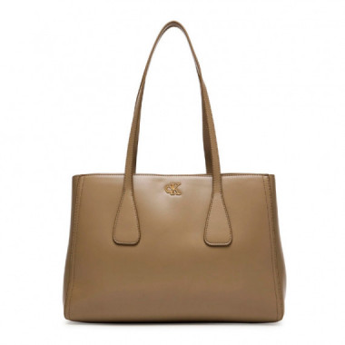 Bolso tote de trabajo mediano con monograma