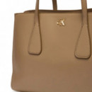 Bolso tote de trabajo mediano con monograma