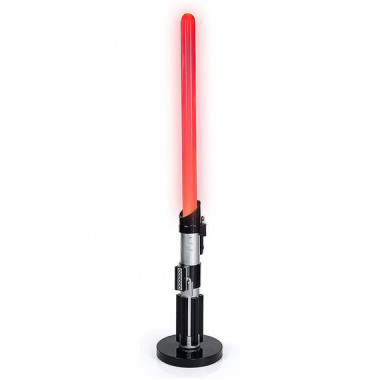 Lampara de Mesa Star Wars Sable Laser Rojo Darth Vader