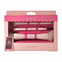 BETER KIT 3 BROCHAS DOBLES DE MAQUILLAJE REF: BE14102