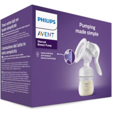 AVENT EXTRACTOR DE LECHE PHILIPS  MANUAL NAKED  1 UNIDAD