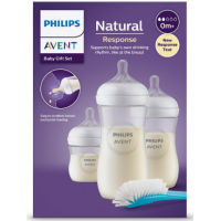 AVENT BIBERON ANTI-COLIC PHILIPS NATURAL RESPONSE GIFT SET 3 UNIDADES