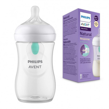 AVENT BIBERON ANTI-COLIC PHILIPS NATURAL RESPONSE AIR FREE + 1 MES 1 UNIDAD 260 ML