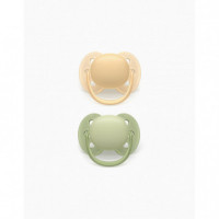 AVENT CHUPETE SILICONA PHILIPS ULTRA SOFT + 18 MESES 2 UNIDADES NEUTRAL