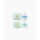 AVENT CHUPETE SILICONA PHILIPS  ULTRA START NOCTURNO 0 - 2 MESES 2 UNIDADES NIÑO
