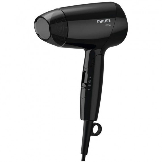 Philips Secador de Viaje Compacto BHC010/10 1200W