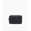 Bolso de mano con logo en relieve de Armani Exchange