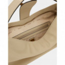 Bolso bandolera Erenia de piel auténtica Guess