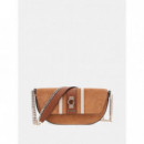 Bolso bandolera Erenia de piel auténtica Guess