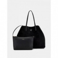 Bolso al hombro Victtoria de pelo sintético de Guess