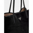 Bolso al hombro Victtoria de pelo sintético de Guess