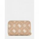 Cartera Silia con logotipo 4G peony de Guess