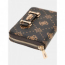 Cartera Silia con logotipo 4G peony de Guess