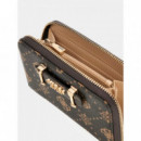 Cartera Silia con logotipo 4G peony de Guess