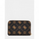 Cartera Silia con logotipo 4G peony de Guess