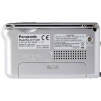 Panasonic RF-P150D Radio Portátil AM/FM Pilas Plata