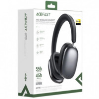 Acefast H9 Auricular Inalámbrico conCancelación de Ruido Gris