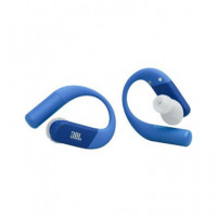JBL Auricular Bluetooth ENDURANCE PEAK 4 Azul Con Soporte Oreja Cancelacion de Ruido Twistlock