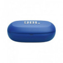 JBL Auricular Bluetooth ENDURANCE PEAK 4 Azul Con Soporte Oreja Cancelacion de Ruido Twistlock