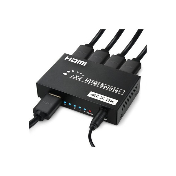 SANDA Splitter HDMI 1 Entrada/4 Salidas SD-3823