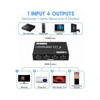 SANDA Splitter HDMI 1 Entrada/4 Salidas SD-3823