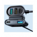 JOYROOM Cargador Coche 78W Con 3X Usb y 2X Tipo C Con Cable 1.5Mtrs