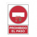 Prohibicion El Paso - Dimensión 210 X 300 Mm