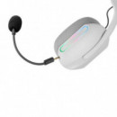 Auriculares Gaming con Micrófono Diadema Blanco MARS GAMING