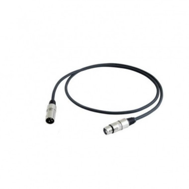 CABLE MICROFONO PROEL XLR MACHO HEMBRA 10 METROS H