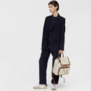 Mochila Kaos Icon beige multi Tous mujer