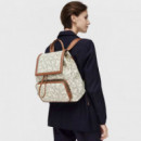 Mochila Kaos Icon beige multi Tous mujer