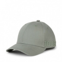 Gorra Logo T Gris Piedra TOUS