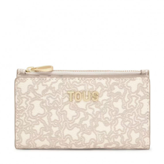Cartera Kaos Mini Lines Beige TOUS