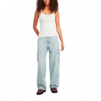 Top  Tank Slim Rib Shore  GUESS