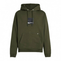 Sudadera Con Capucha Y Logotipo Cuadrado De Klj