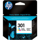Tinta Deskjet HP Nº301 Color 1000 1050 2000 2050 (165 Pag.) (CH562EE)