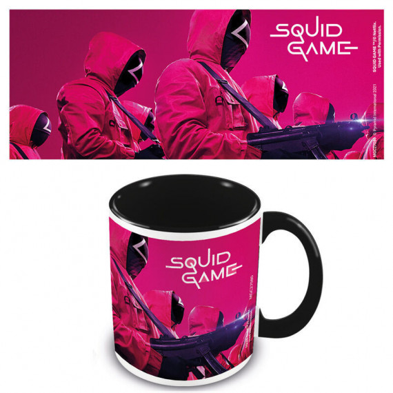 Taza Netflix Juego del Calamar Enmascarados
