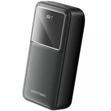 VENTION POWERBANK FHMW0 30.000MAH / 22.5W/ NEGRA