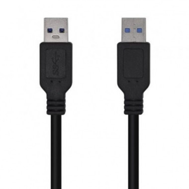 AISENS CABLE ALARGADOR USB 3.0 A105-0446 USB-M - USB-M 3M NEGRO