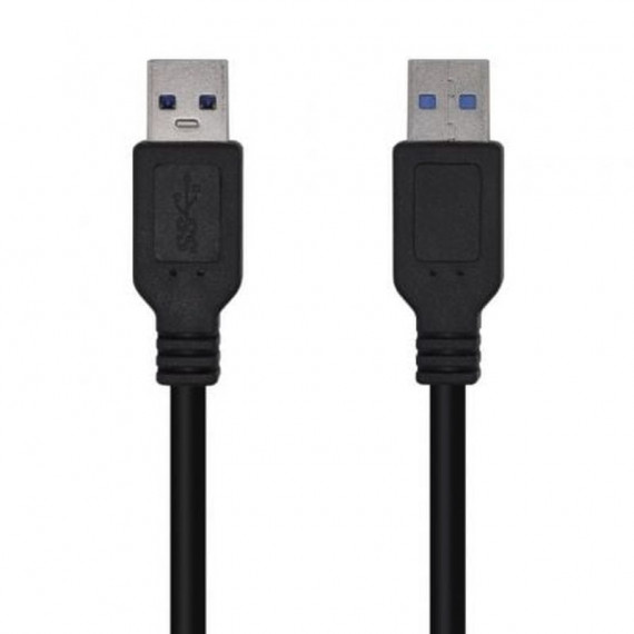AISENS CABLE ALARGADOR USB 3.0 A105-0446 USB-M - USB-M 3M NEGRO