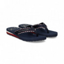 FLIP FLOP CINTAS HILFIGER AZUL