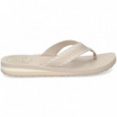 FLIP FLOP CINTAS HILFIGER BEIGE