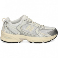 Deportivo Malla Verde Agua+blanco  NEW BALANCE