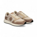 DEPORTIVO ANTE+NYLON TONOS BEIGE