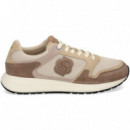 DEPORTIVO ANTE+NYLON TONOS BEIGE