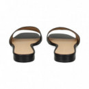 PALA LOGO EN RELIEVE PIEL NEGRO