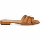 PALA TIRAS CON LOGO METAL PIEL CUERO