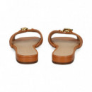 PALA TIRAS CON LOGO METAL PIEL CUERO