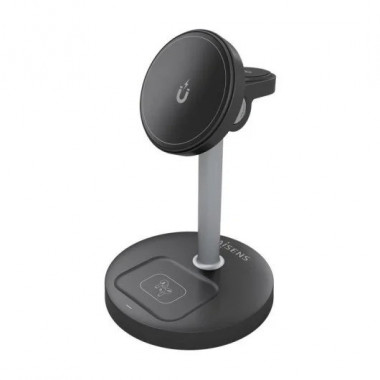 BASE CARGADOR AISENS SMARTPHONE/APPLE WATCH/AURICU