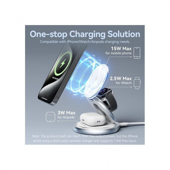 BASE CARGADOR VENTION SMARTPHONE/APPLE WATCH/AURIC